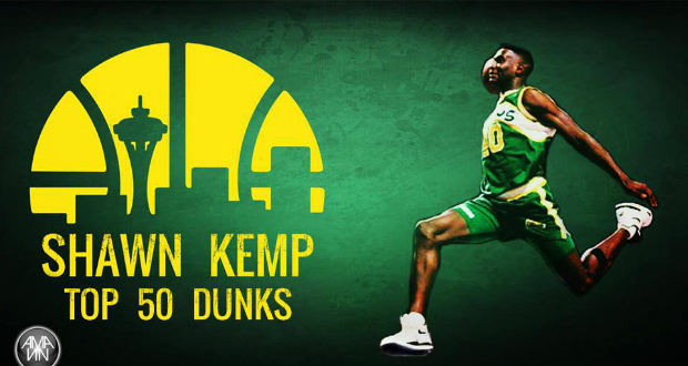 Shawn Kemp: Top 50 Dunks + NBA Dunk Contest Highlights