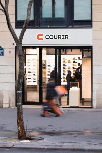 Magasin Courir République Paris Concept Wood