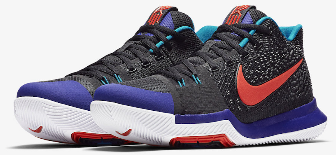 Kyrie 3 black orange store