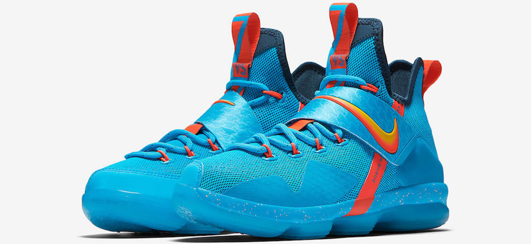 Nike LeBron 14 GS Cocoa Beach le nouvel endroit o King James va