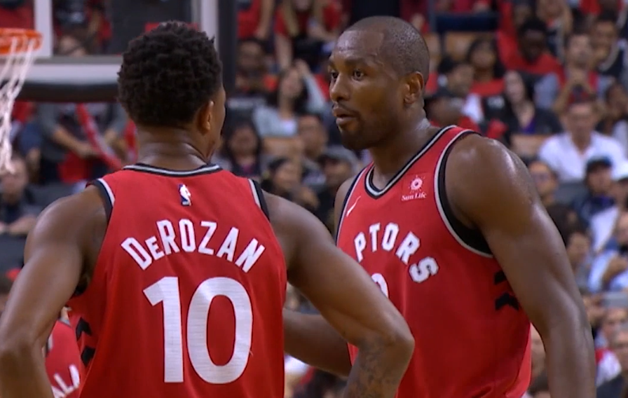 DeMar DeRozan Prévient Serge Ibaka : Il Veut Planter 50 Points Sur Le ...