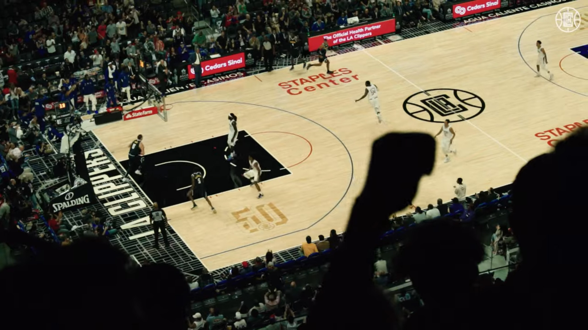 Les Clippers joueront leur dernier match de régulière au Staples Center