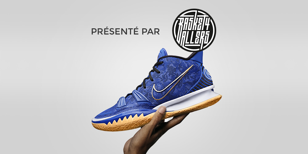 kyrie 7 bleu