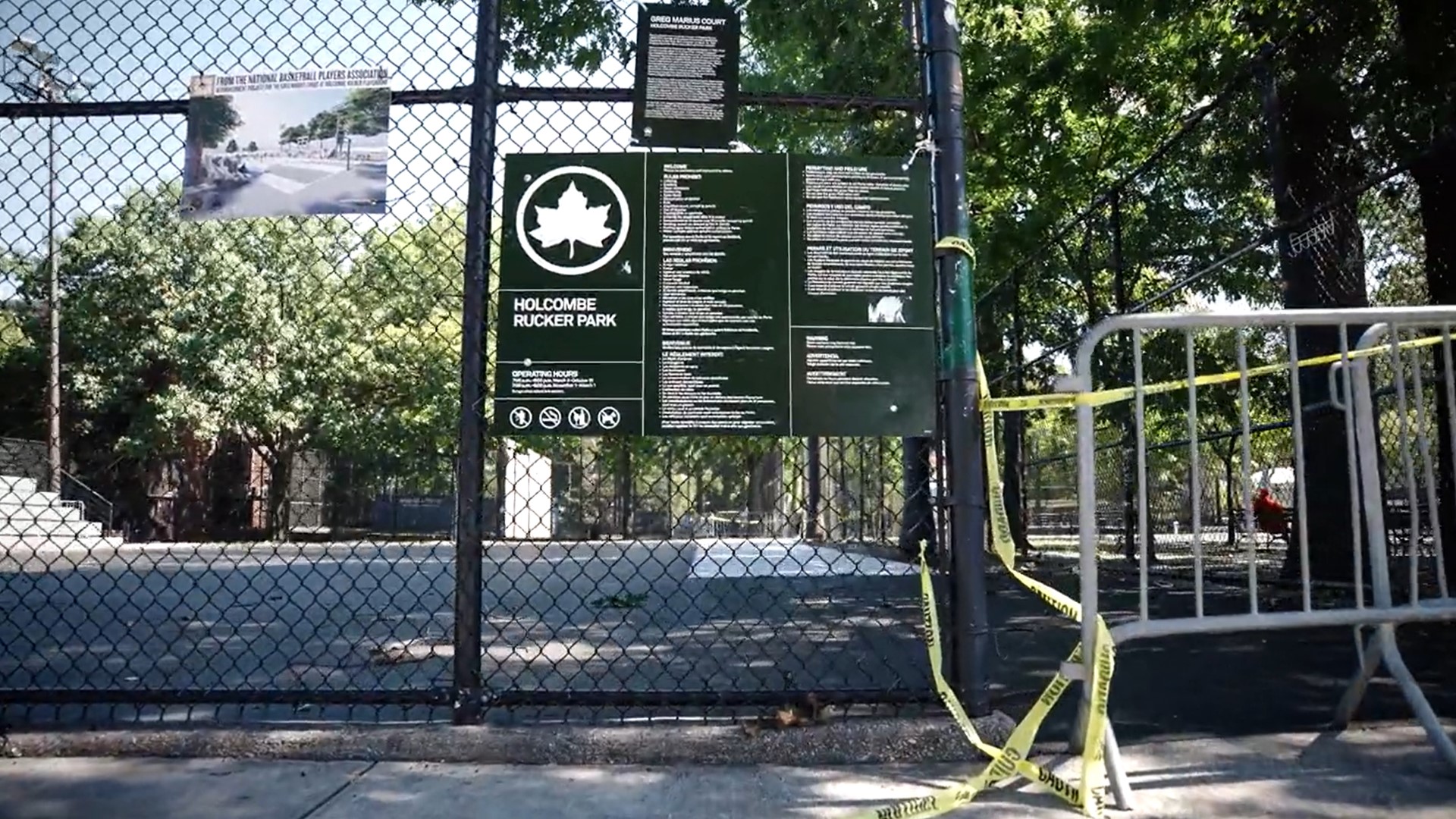 Pierre Rocque Park La NBPA fait un don de 500 000 dollars pour la rénovation du Rucker ...
