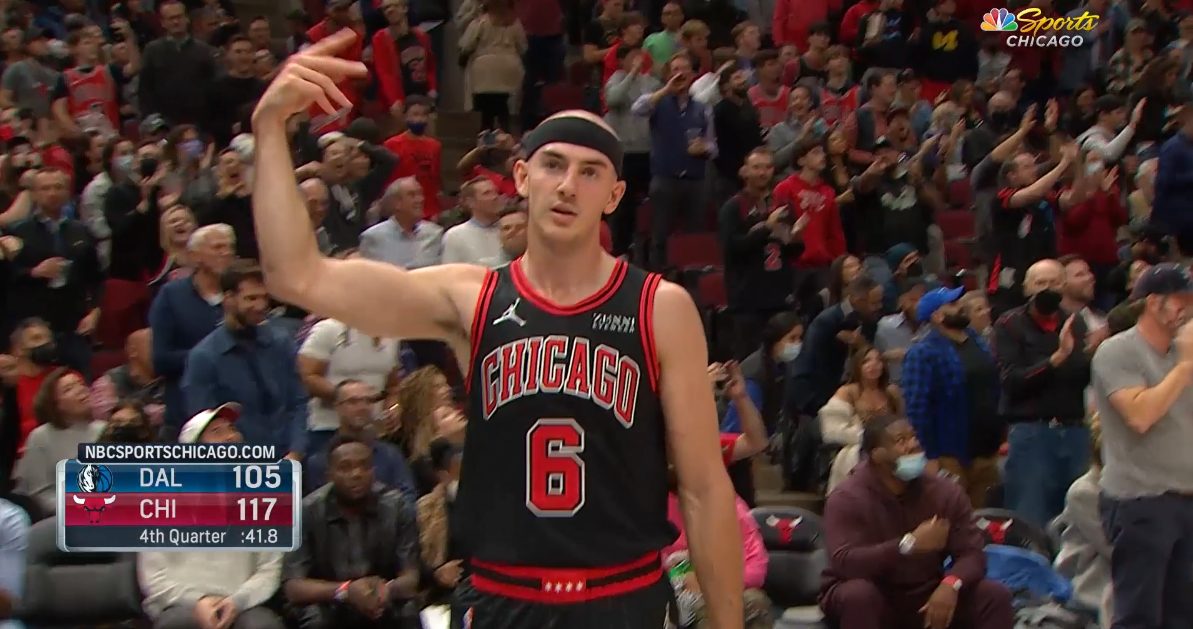 Alex Caruso absent au moins une semaine comment les Bulls vont