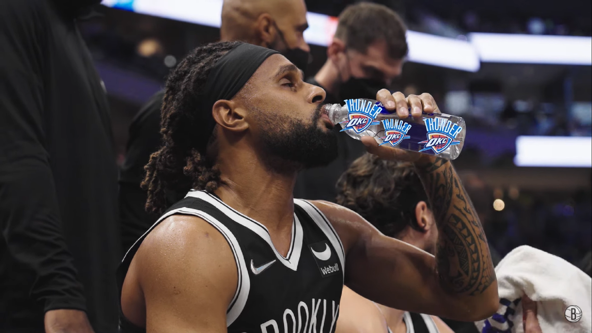 Patty Mills En Mode Career High 9 Bombinettes Face Au Thunder Le Big   Patty Mills 15 Novembre 2021 