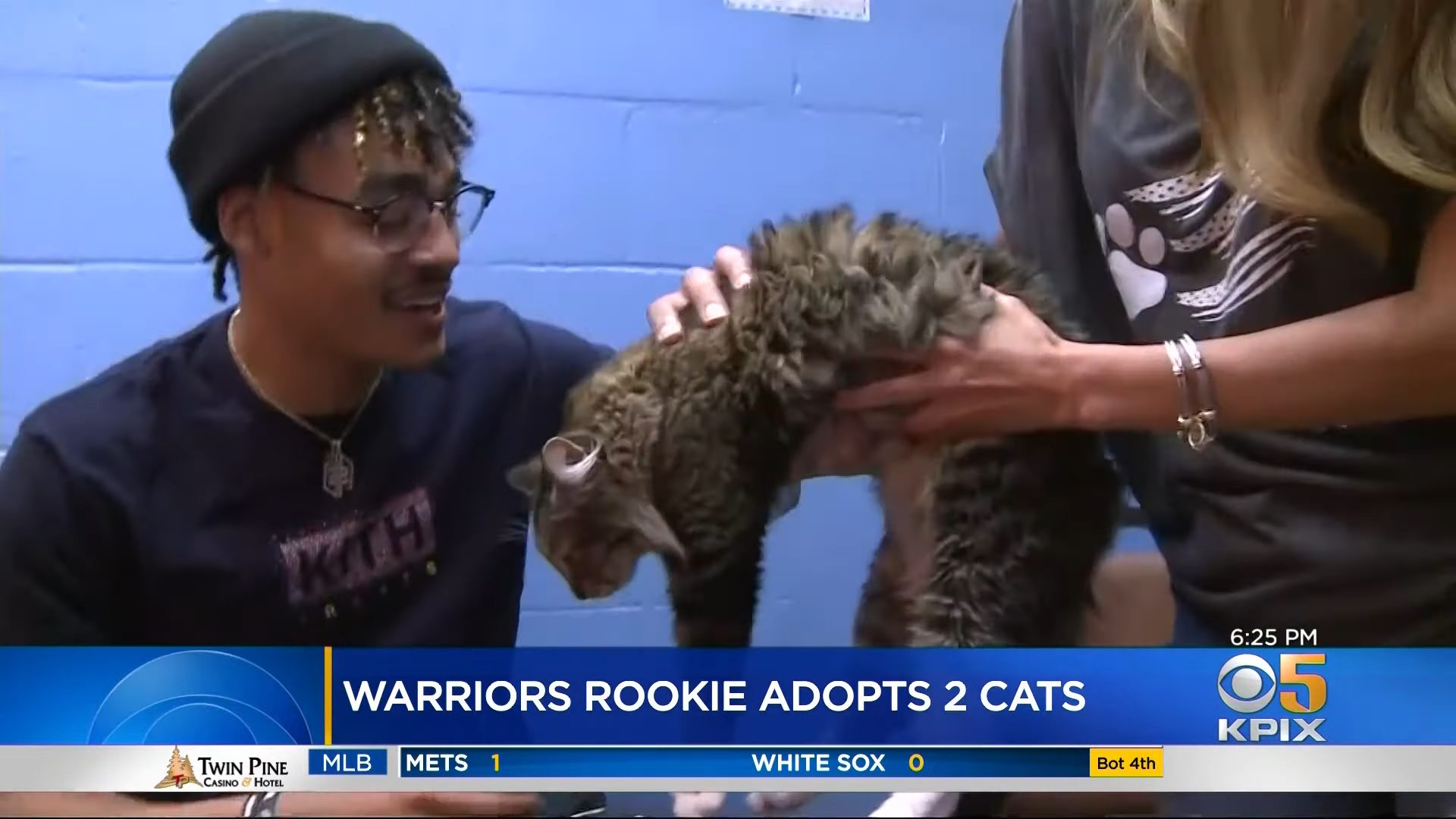 Warriors rookie Jordan Poole adopts feline fur kids in San Francisco
