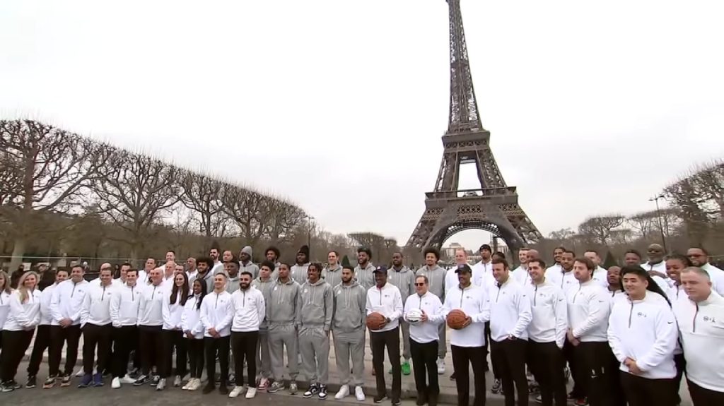 NBA à Paris Pistons 17 janvier 2023