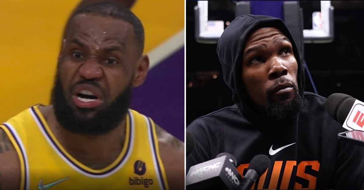 Kevin Durant décisif avec les Suns, LeBron James porte les Lakers