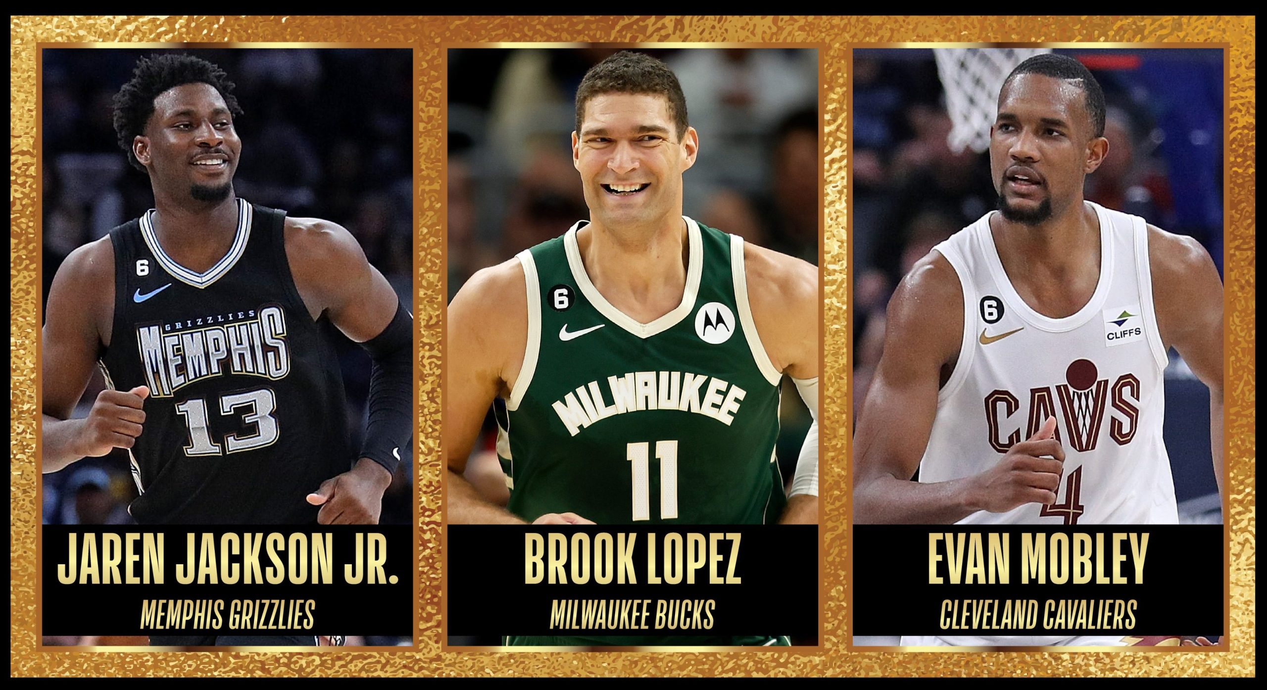 Jaren Jackson Jr., Brook Lopez et Evan Mobley finalistes pour le DPOY