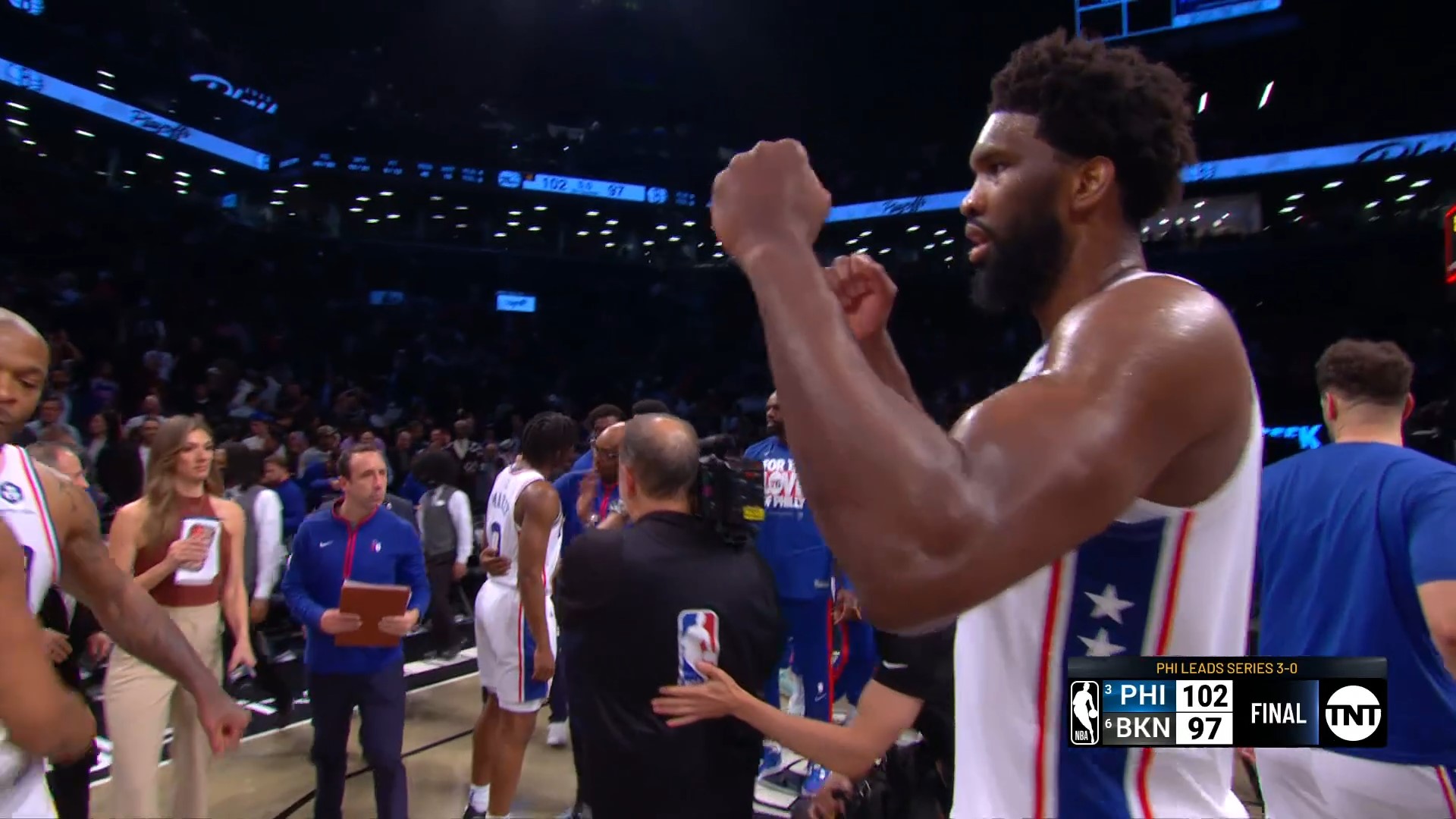 Nets Sixers (97102) Philadelphie plie la série