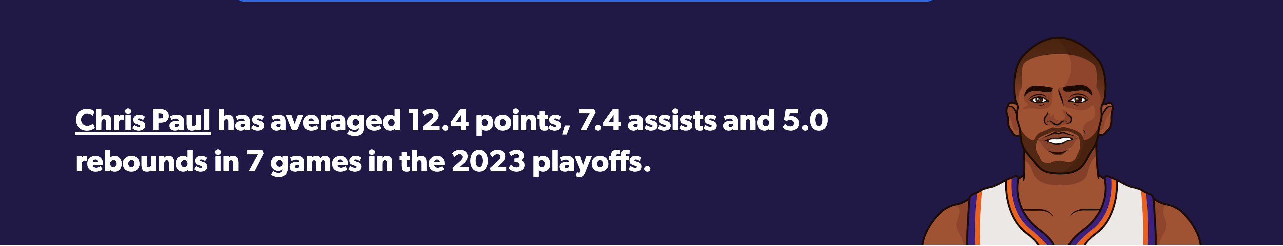 Stats Chris paul playoffs 22-23