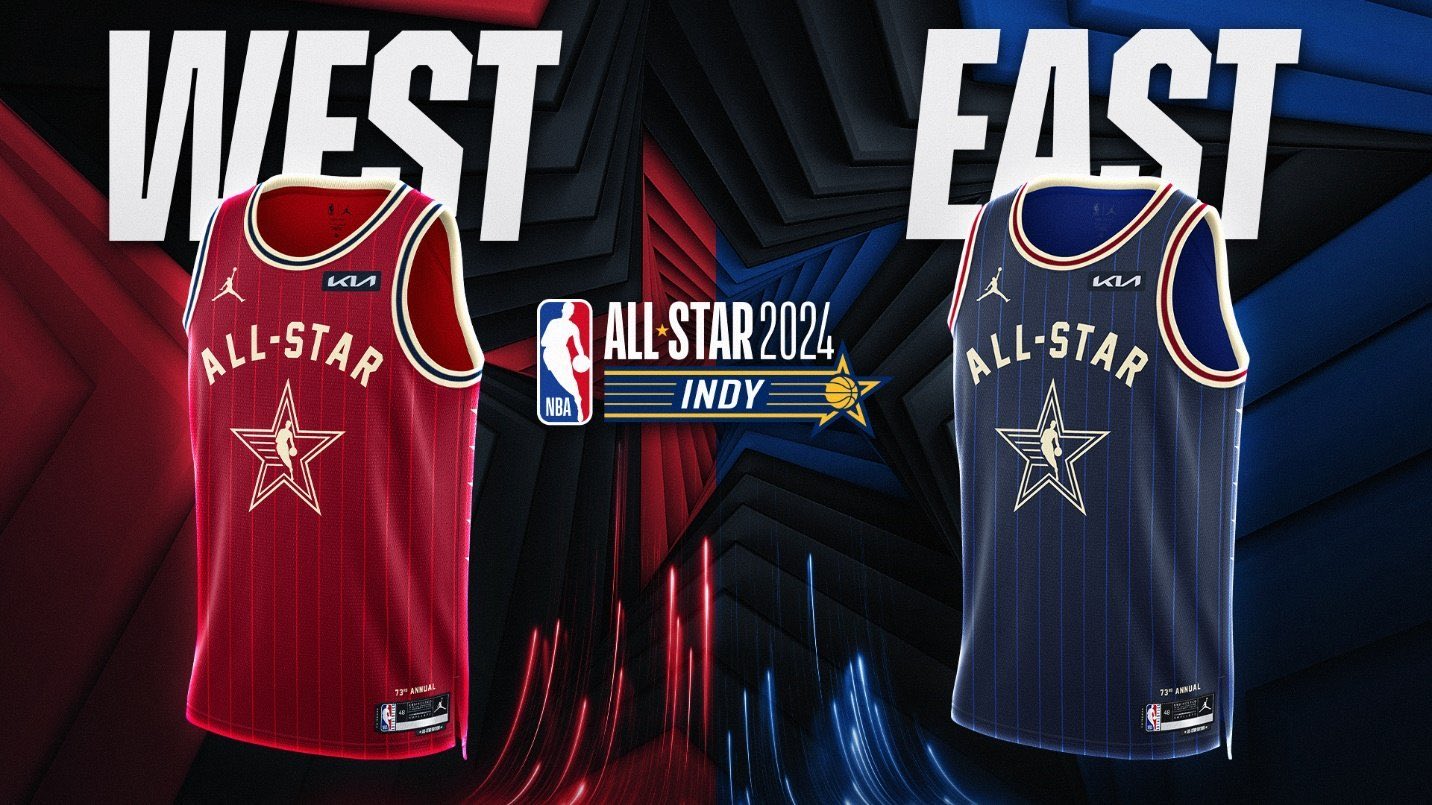 Les maillots pour le NBA AllStar Game 2024 ont été dévoilés