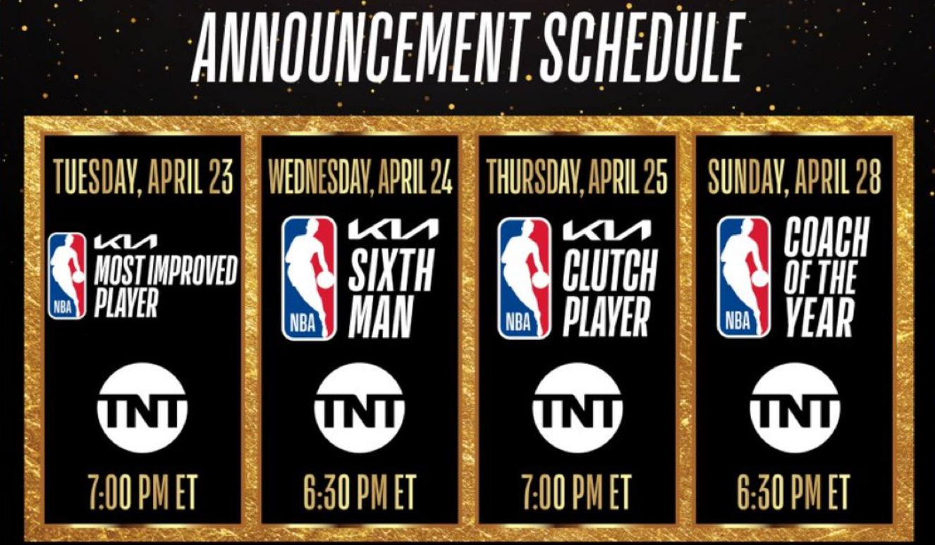 NBA Awards les premières dates des reveals annoncées... ça commence