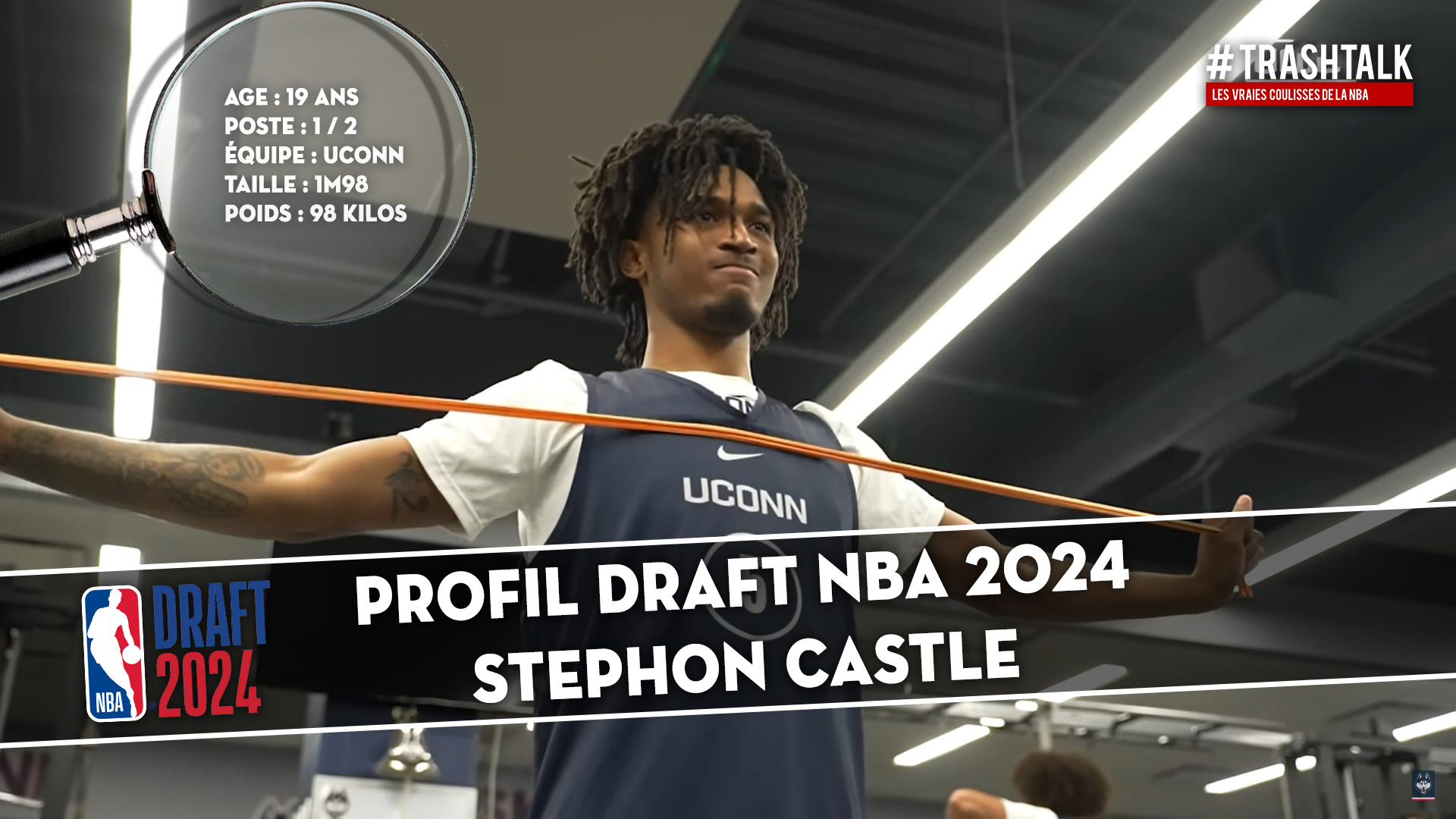 Profil Draft NBA 2024 Stephon Castle