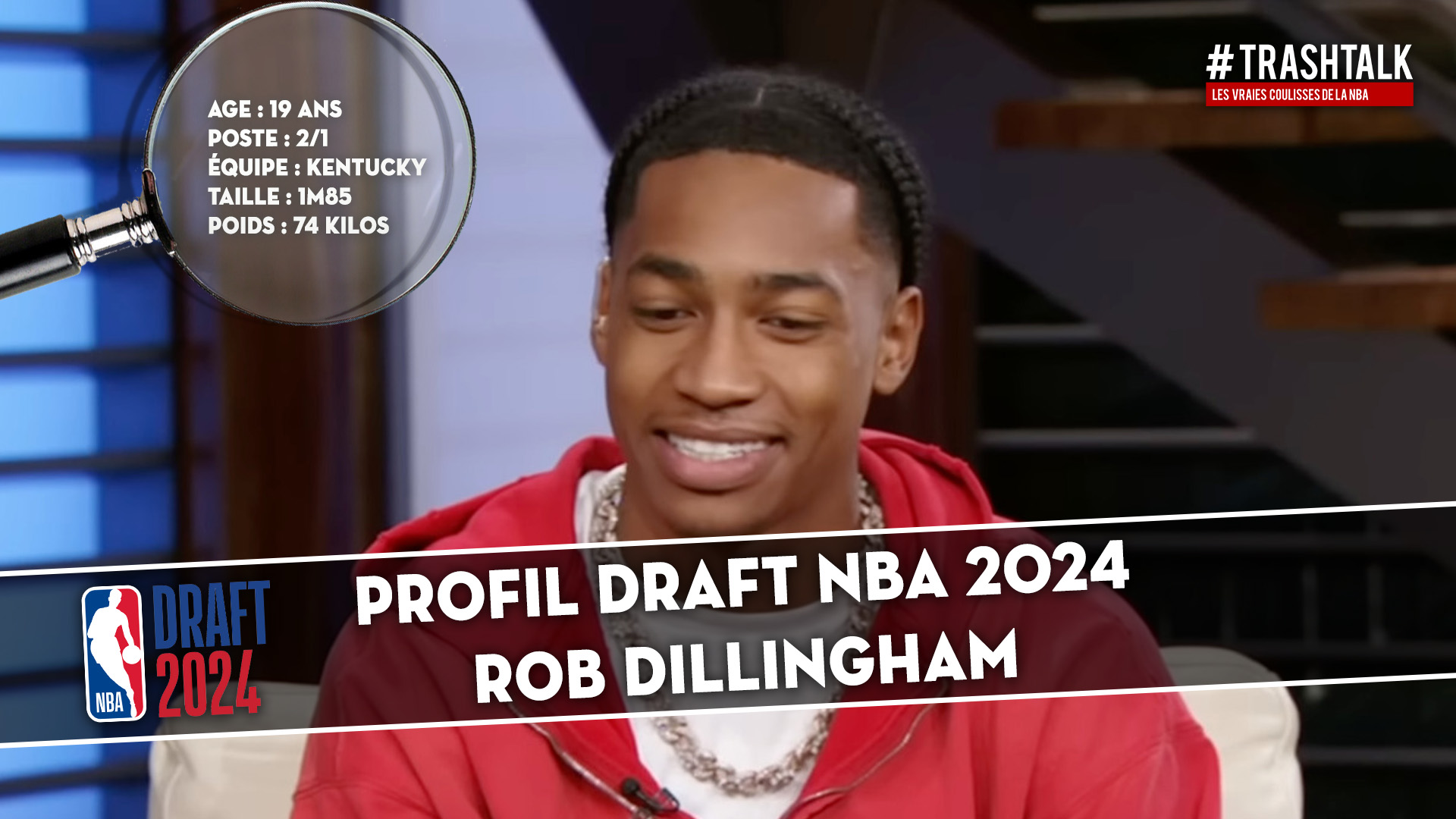 Profil Draft NBA 2024 Rob Dillingham