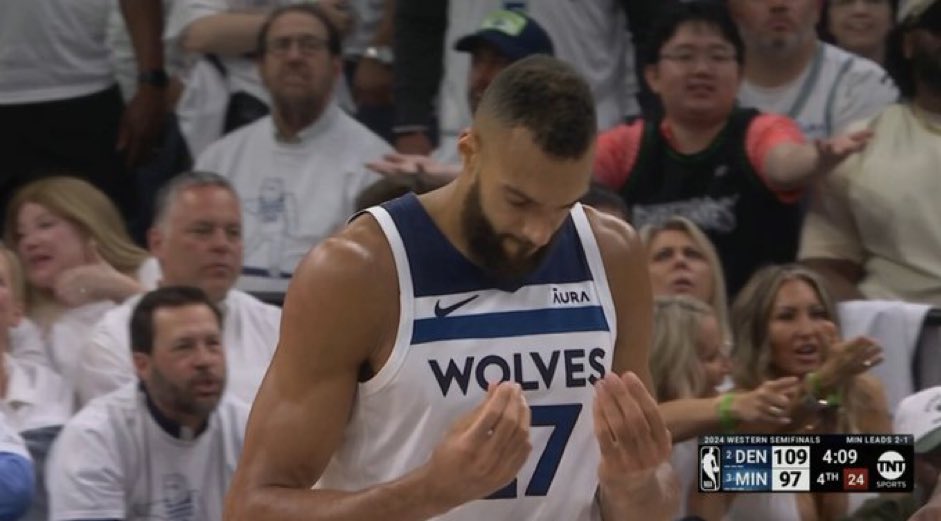 Les Français en NBA Rudy Gobert se prend de plein fouet l'ouragan Jokic