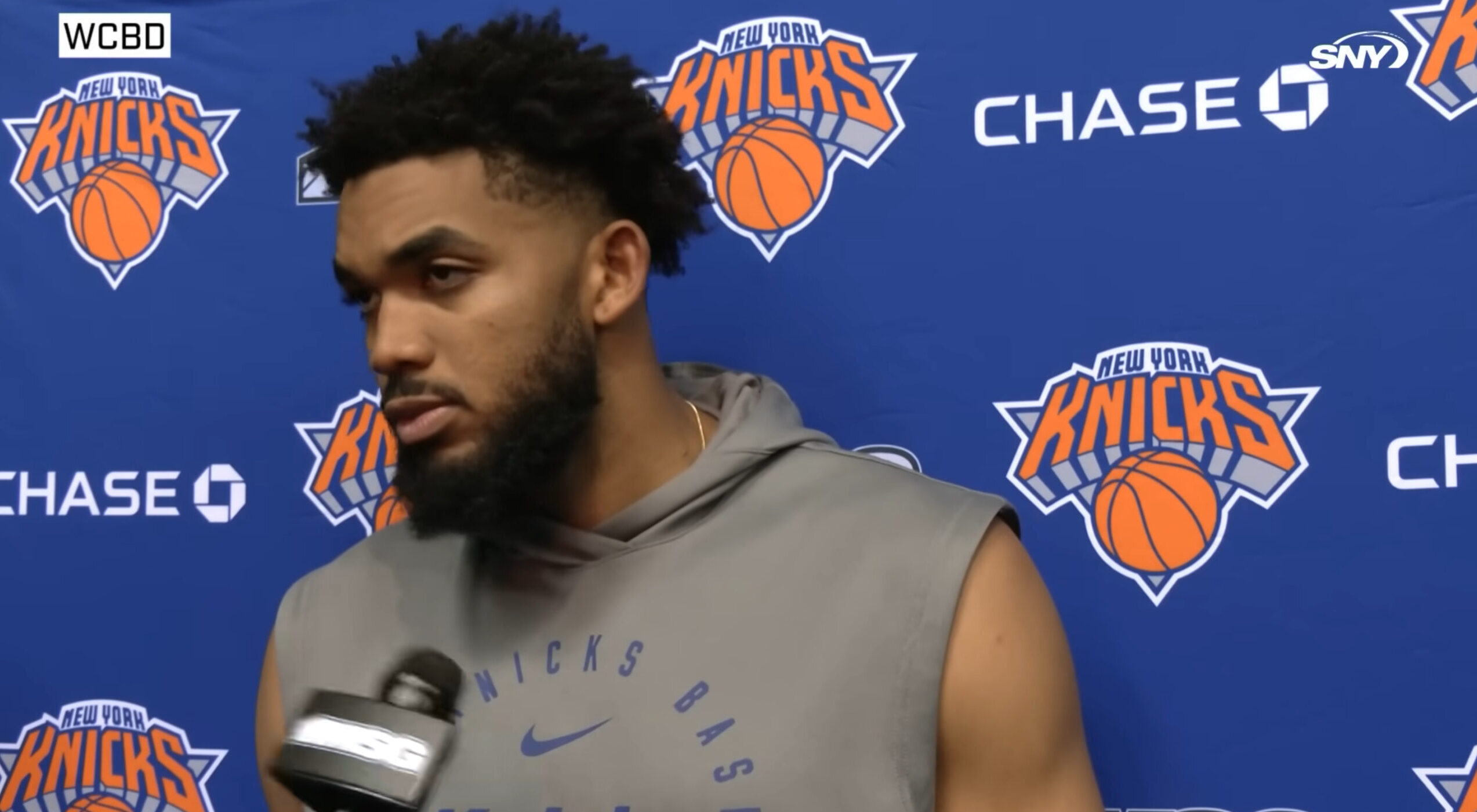 Karl-Anthony Towns talks about how he came to New York