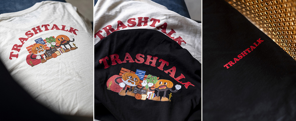 Bannière article T-shirt Cartoon Shop TrashTalk