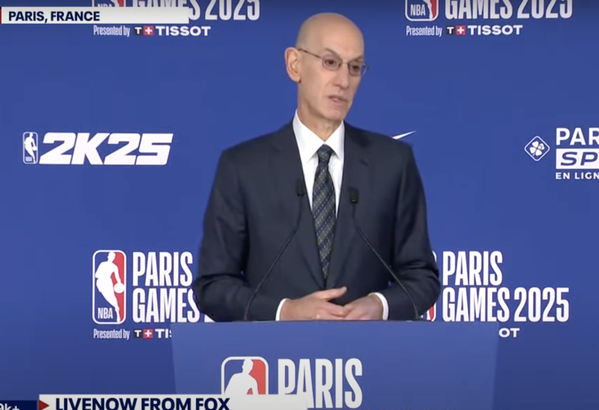 NBA Europe : Adam Silver montre son intérêt pour le PSG