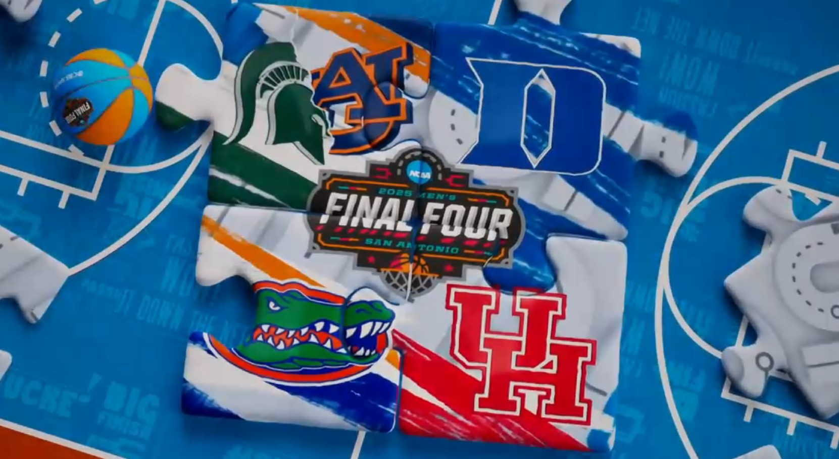 March Madness Duke, Florida, Houston et Auburn au Final Four(01)