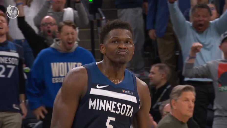 Anthony Edwards, un money time impérial pour porter les Wolves à la victoire