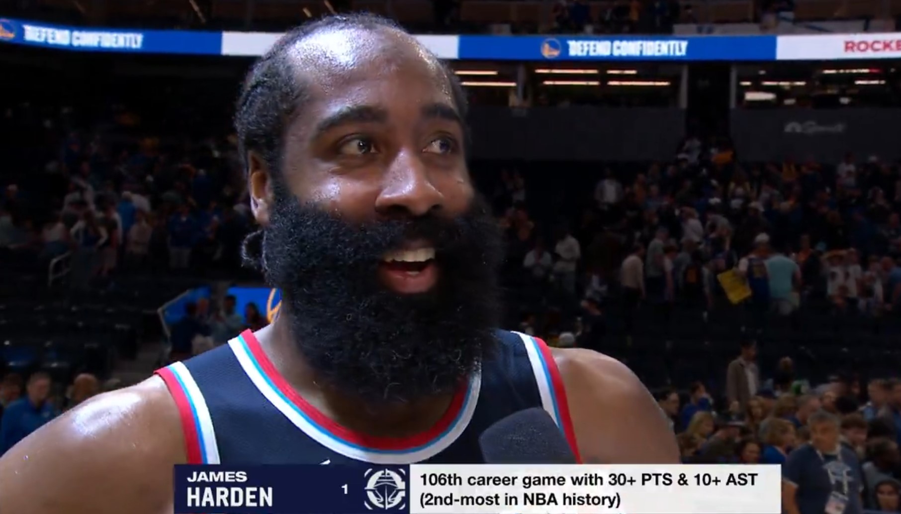 James Harden (39 points) propulse les Clippers en Playoffs