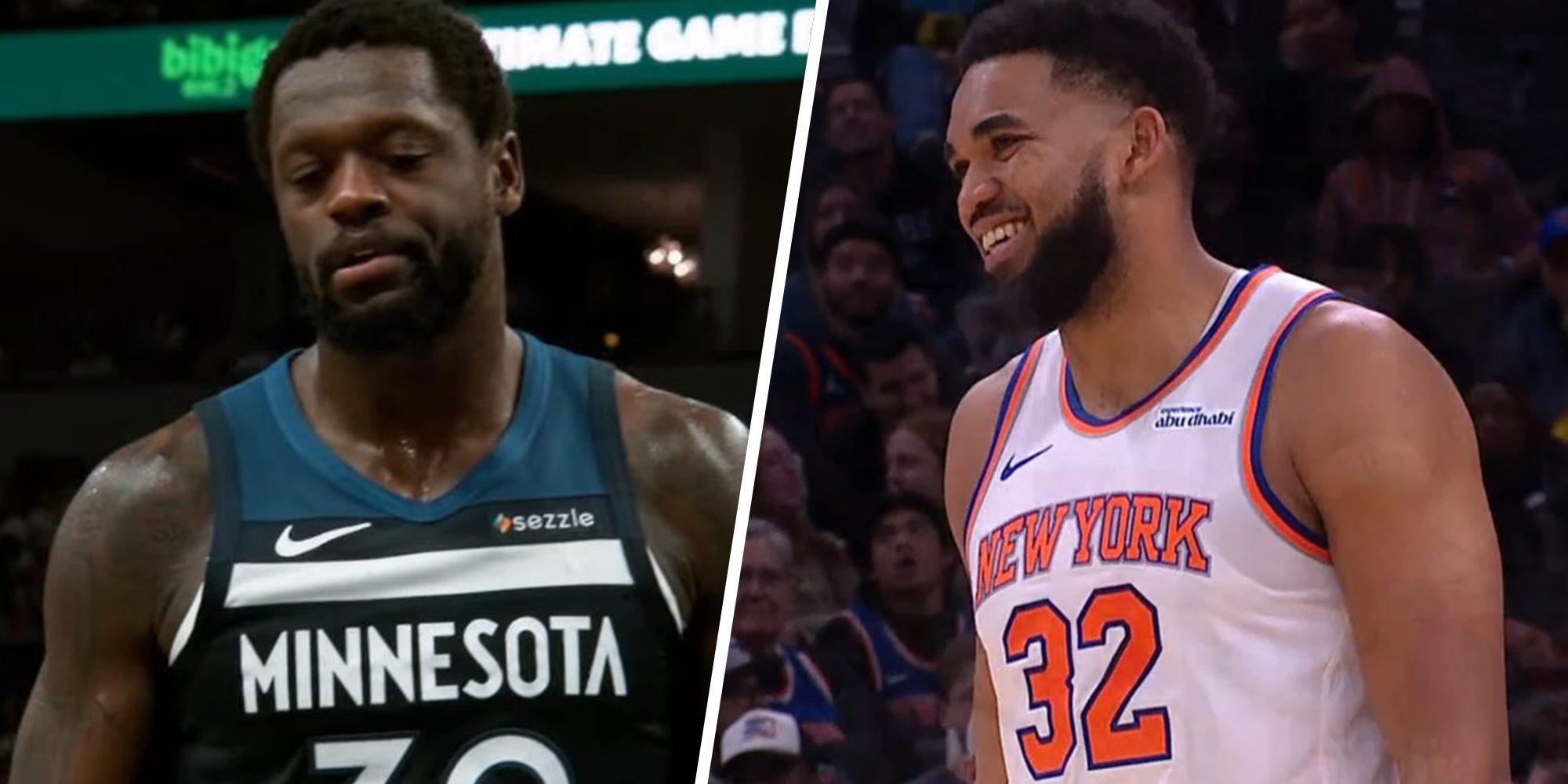 Julius Randle (Wolves) et Karl-Anthony Towns (Knicks) en finale de Conférence, transfert gagnant