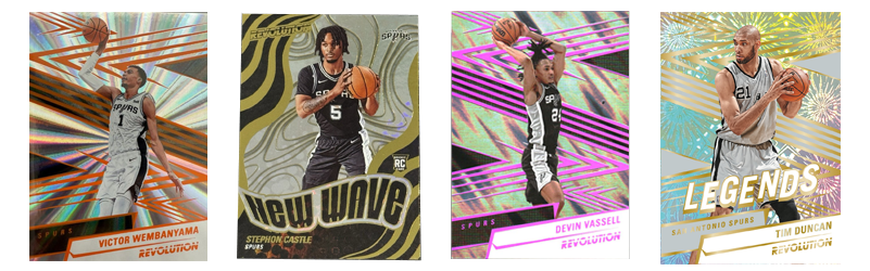Break Spurs Panini Revolution 2024 2025 cartes article Whatnot TrashTalk