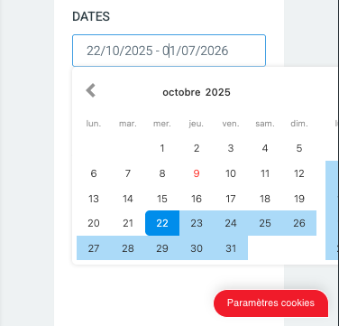 TTFL - durée d'un défi