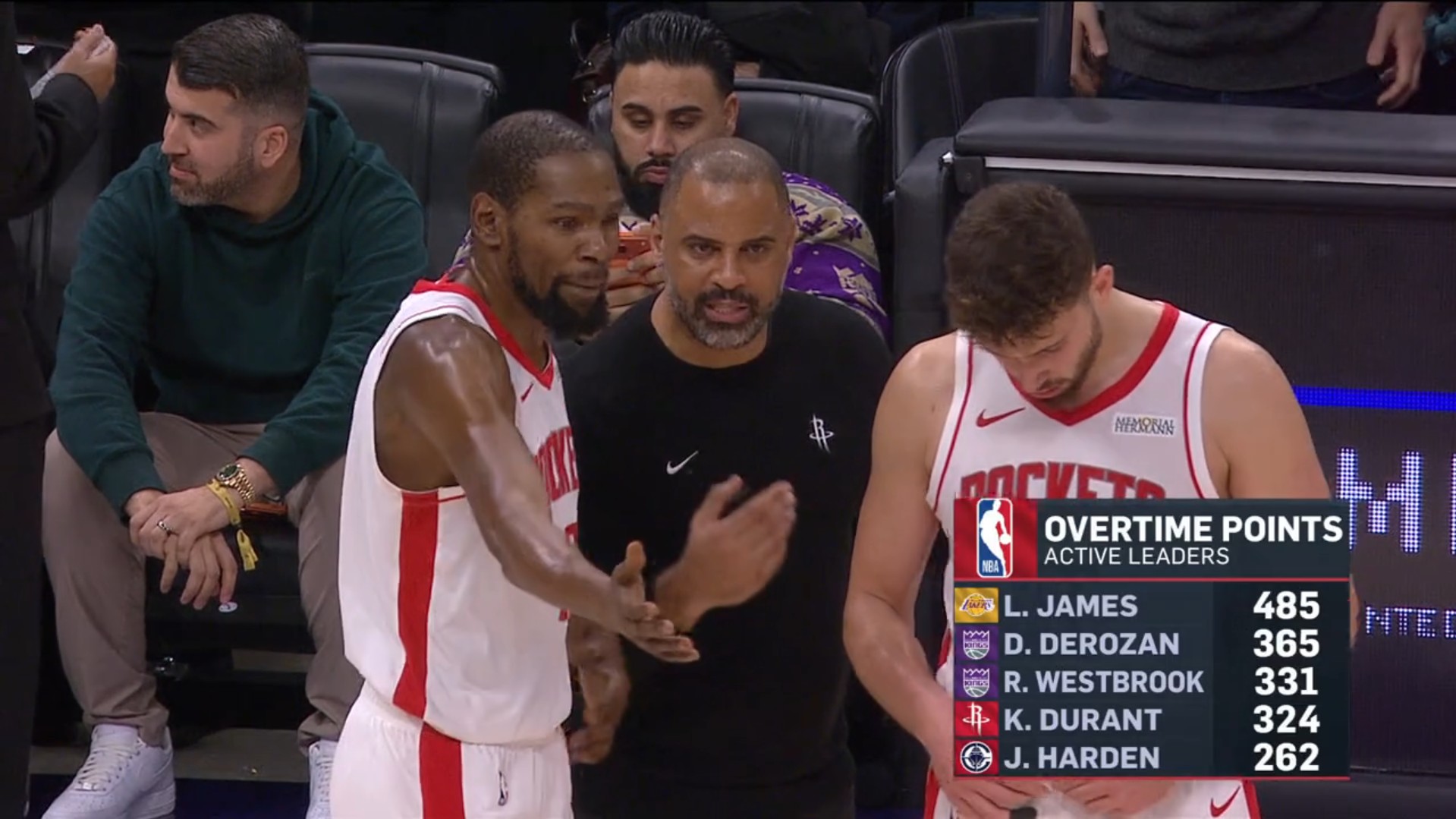 Les Houston Rockets ont un gros problème dans le money-time