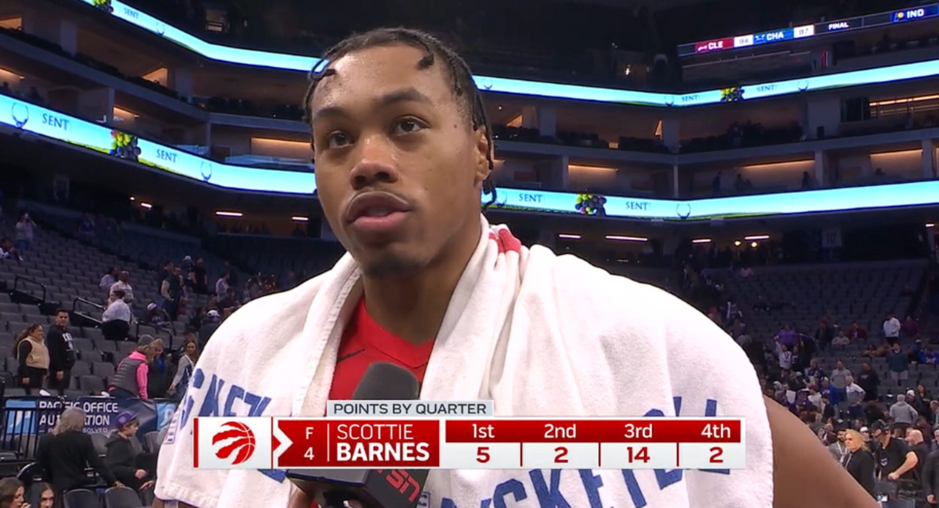 Résumé NBA de la nuit : le collectif des Raptors surpasse les Kings