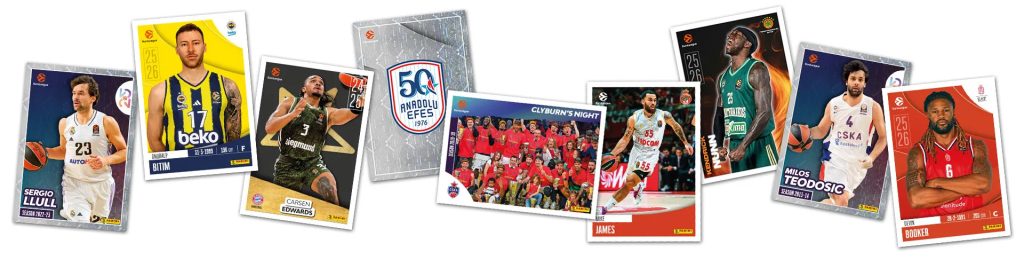 Panini EuroLeague 2025 26 bannière