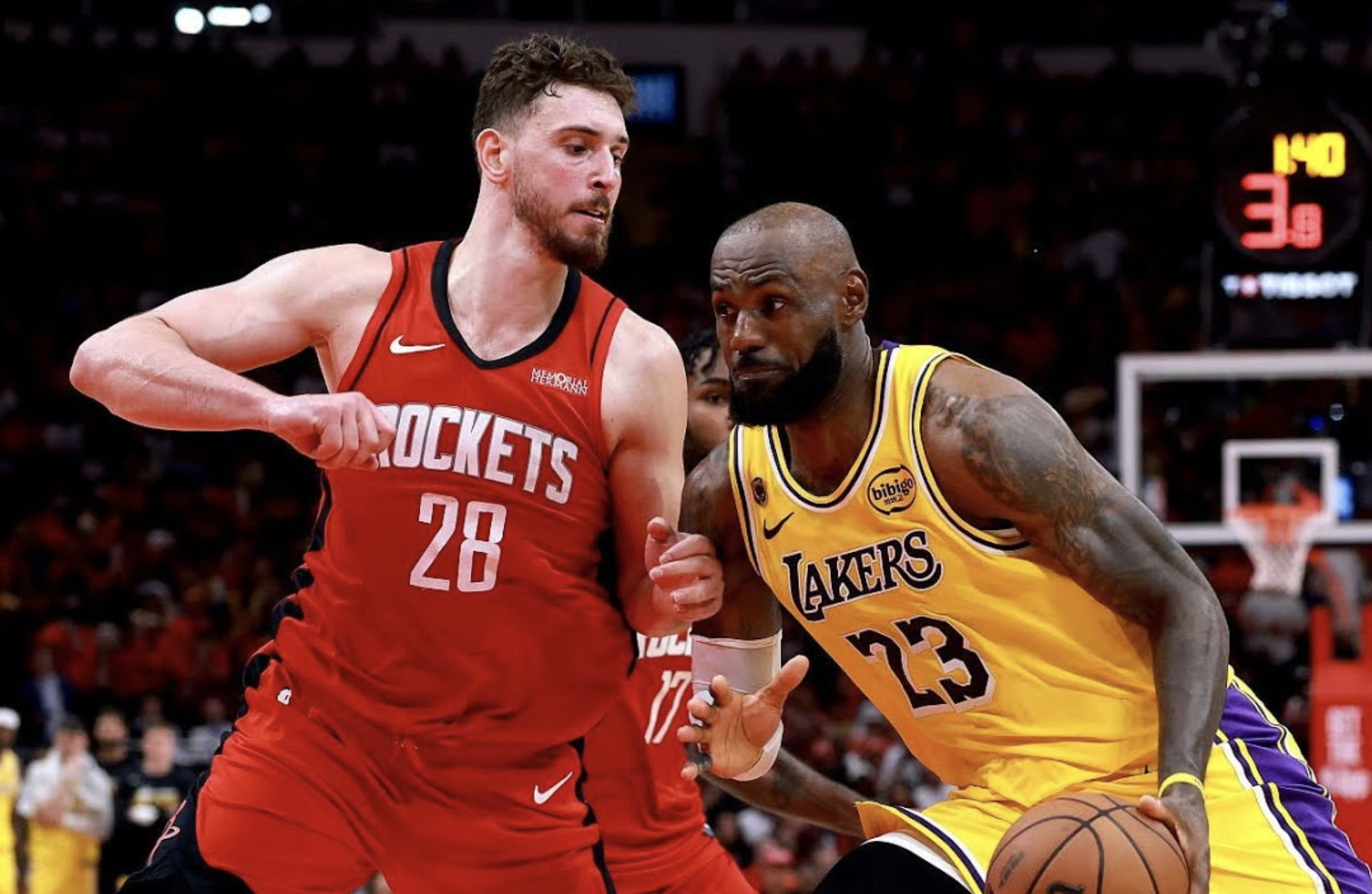 Les Rockets évitent le sweep face aux Lakers, ça fait 3-1 ! (115-96)