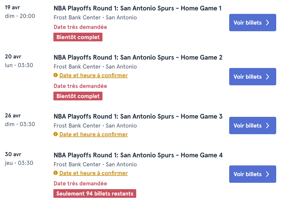 Hellotickets Playoffs NBA 2026 Spurs 2