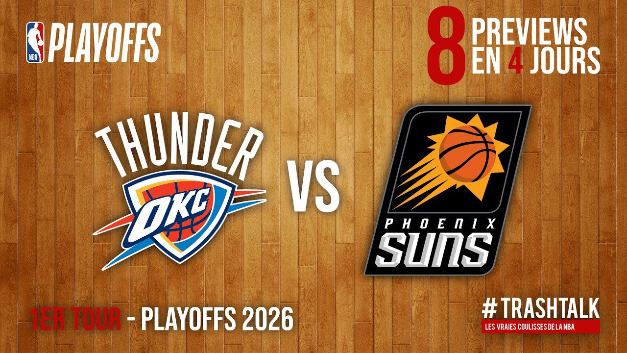 NBA Playoffs 2026 Thunder Suns La Preview Thunder Suns Playoffs Apero 