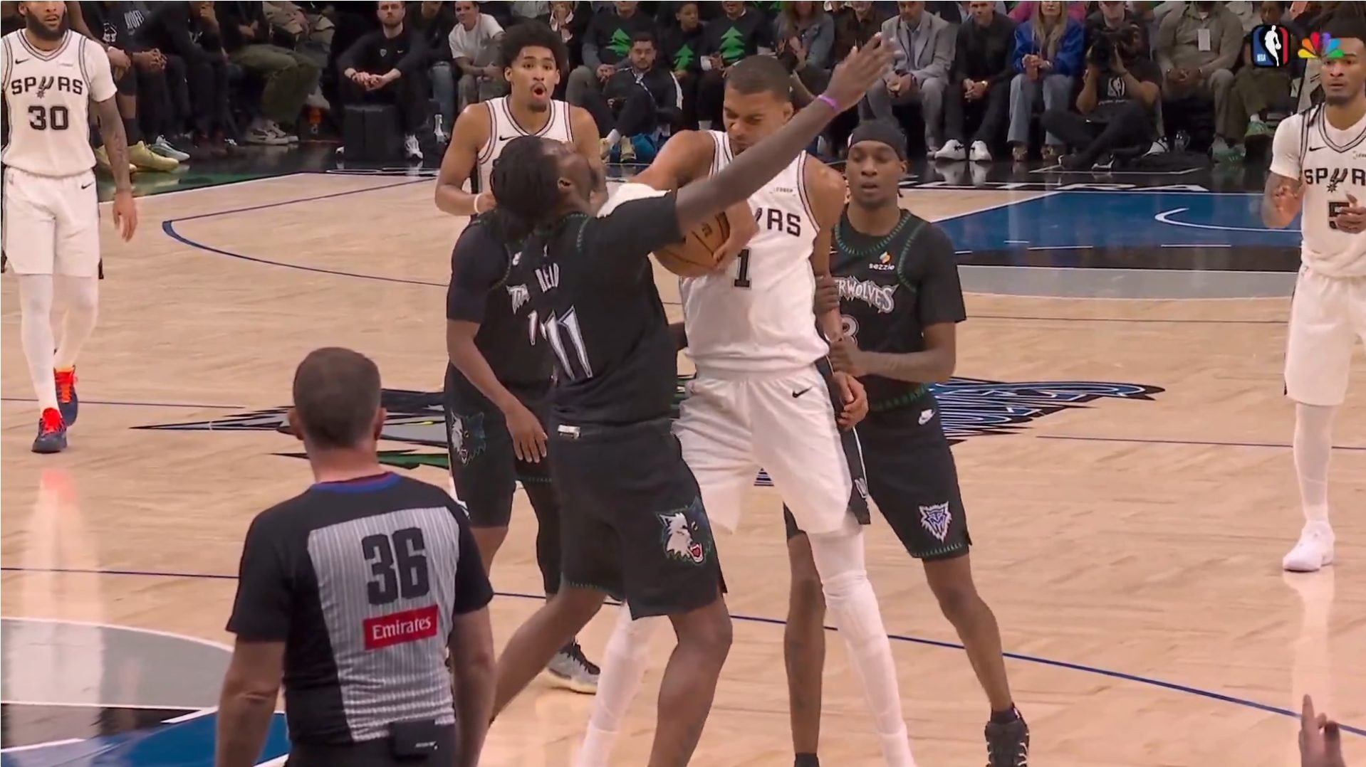 Victor Wembanyama Ejected After Brutal Elbow Hit On Naz Reid - NBA Playoffs Drama Unfolds - News Directory 3