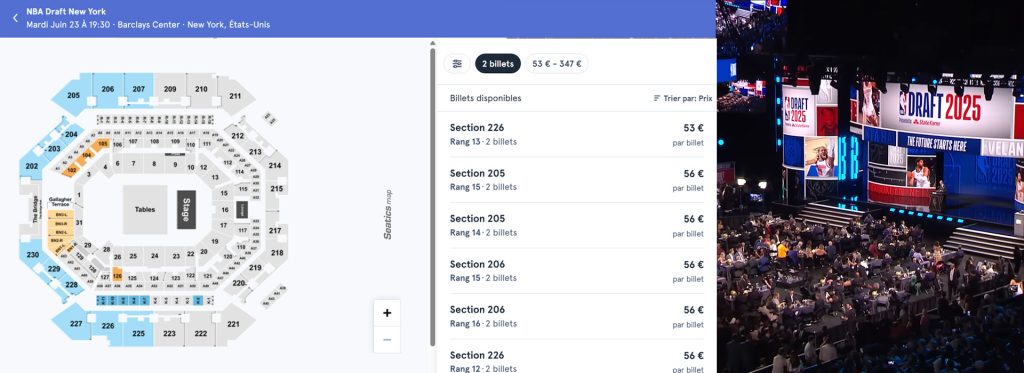 Bannière 2 Draft NBA 2026 Hellotickets