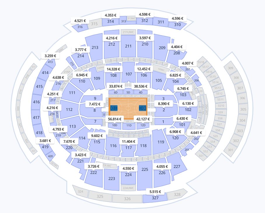 Hellotickets billets Knicks Finales NBA 2026 Madison Square Garden