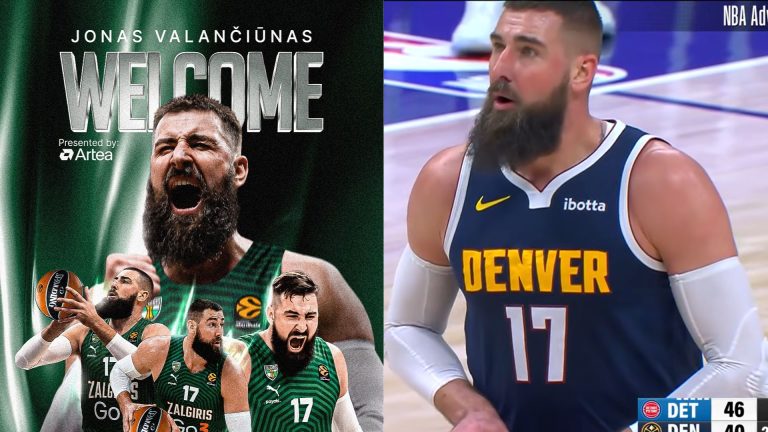 Jonas Valanciunas tourne la page NBA et rentre à la maison, en Lituanie !