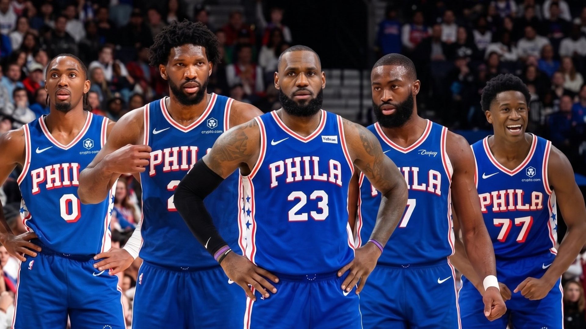La superteam des Sixers alignée pour la première fois ce soir face aux Nets ?