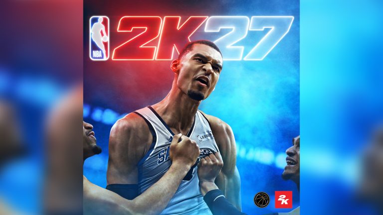 Victor Wembanyama en couverture de NBA 2K27, allons enfants de la patrie toussa toussa