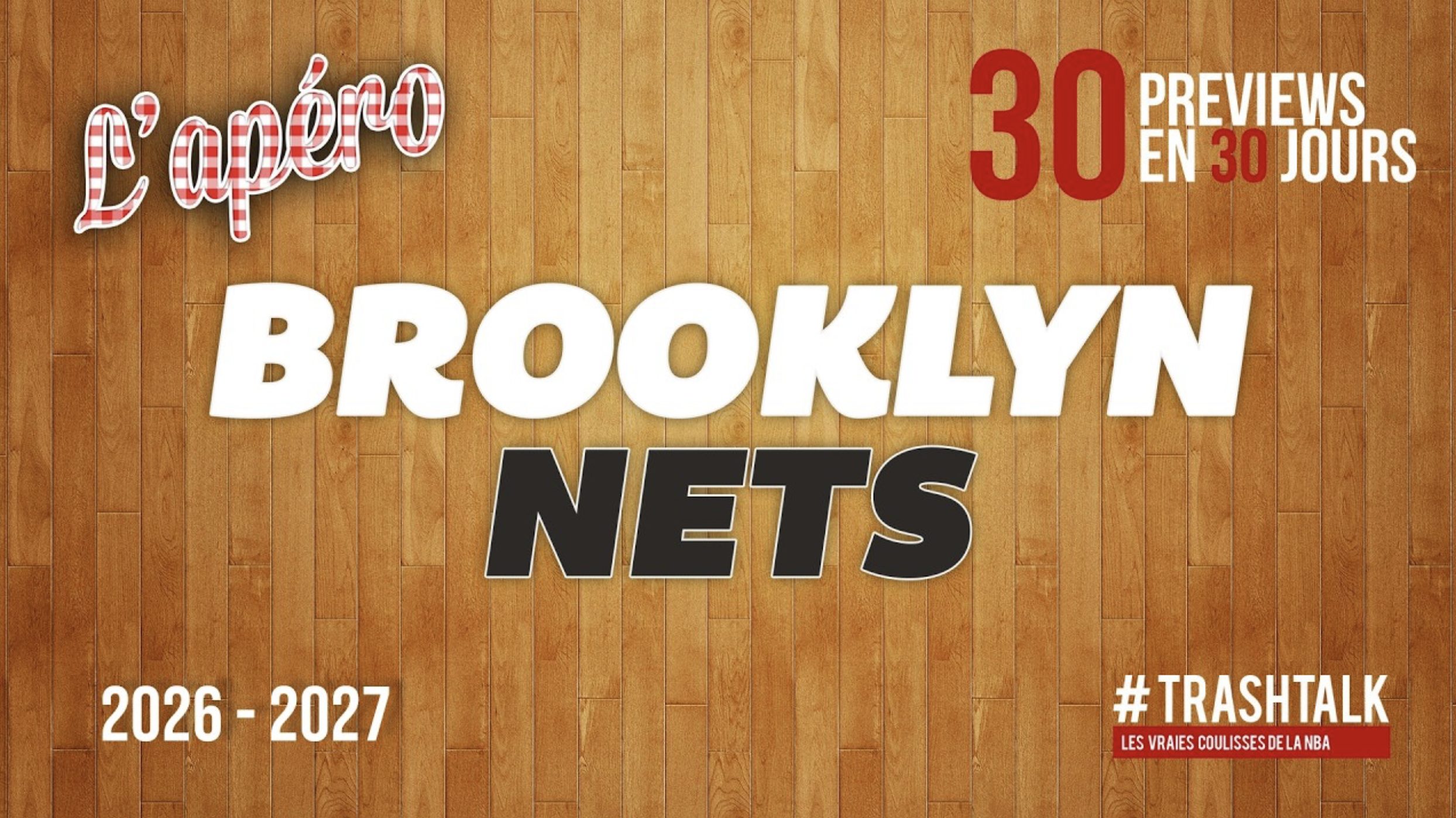 NBA Preview 2026-27 : Brooklyn Nets || #30PreviewsEn30Jours