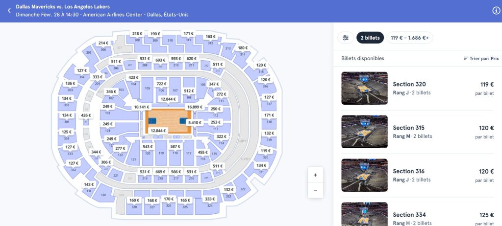 Mavericks Lakers 28 02 2027 Hellotickets NBA