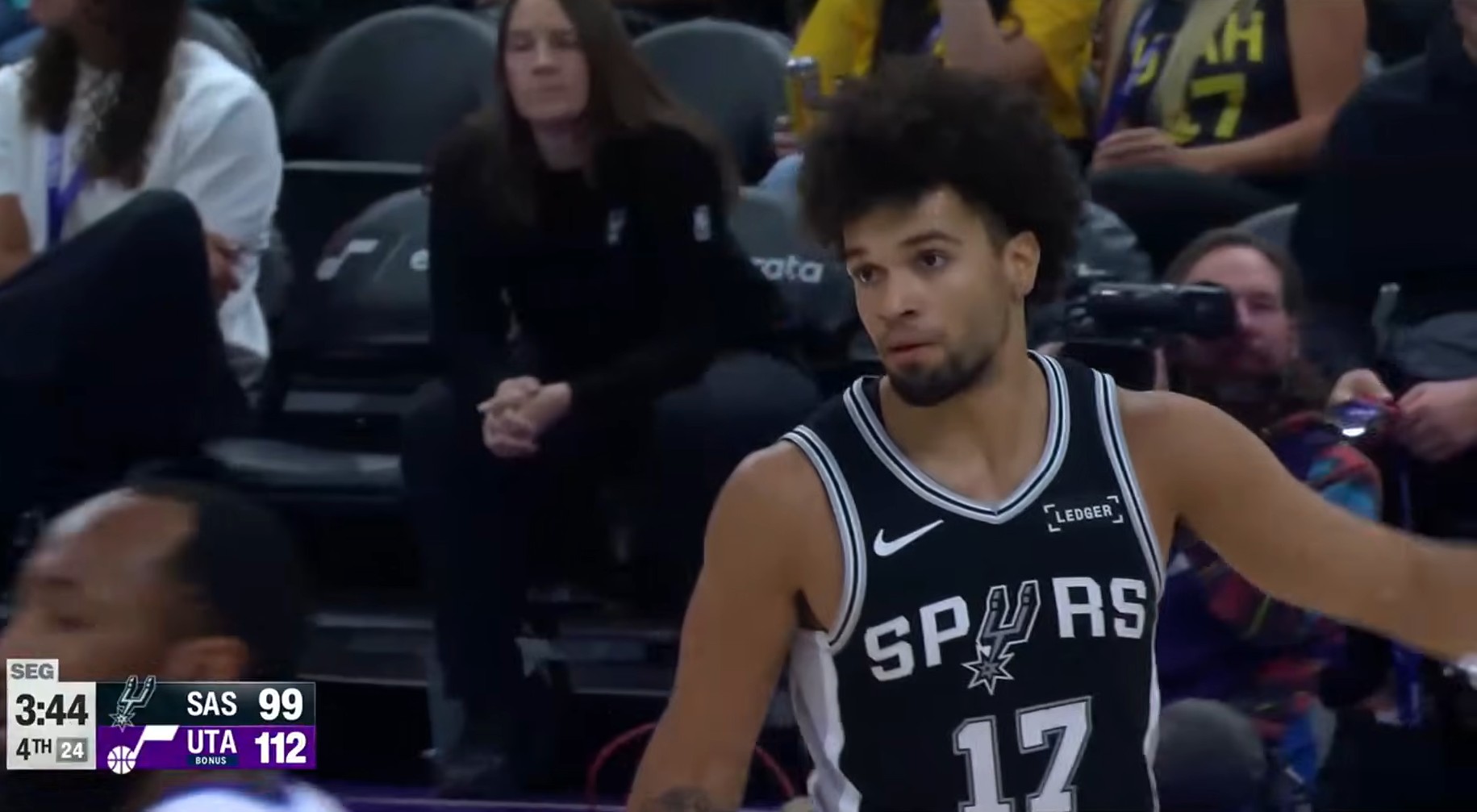 Ja'Kobi Gillespie, le rookie des Spurs qui se prend pour... Dylan Harper