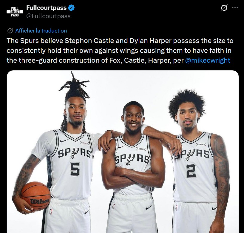 tweet spurs